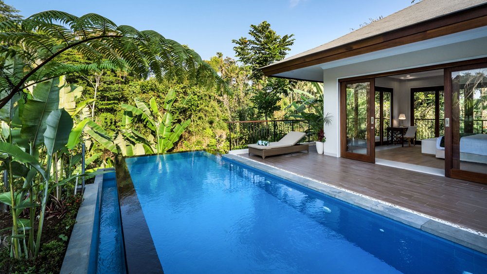Pala Ubud - Villa Seraya B - Modern tropical riverside villa